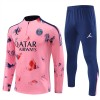 Paris Saint-Germain Sweat d'Entraînement Quarter-Zip 2024-25 Rose Pour Homme